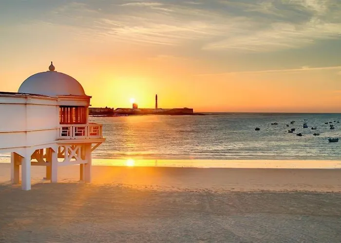 Lägenhet Disfruta Vacaciones Familiares Piso Frente Al Mar Cádiz